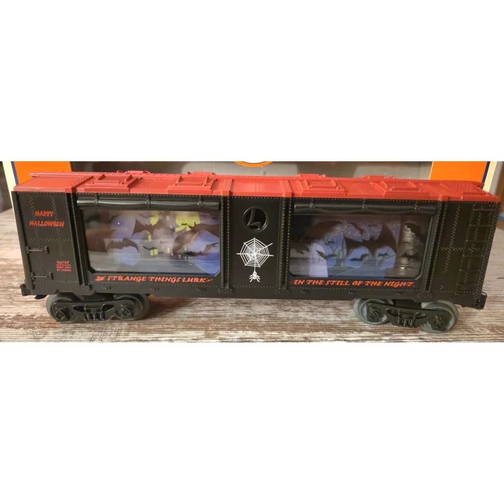 Lionel 6-26747 Halloween Aquarium Car O Gauge Bats NIB Built 2001 - NOS